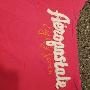 Aeropostale v neck t shirt